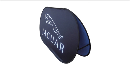 Jaguar Oval Pop-up Banner